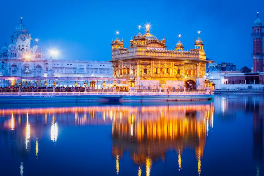 Golden Triangle Tour with Amritsar 8 Days
