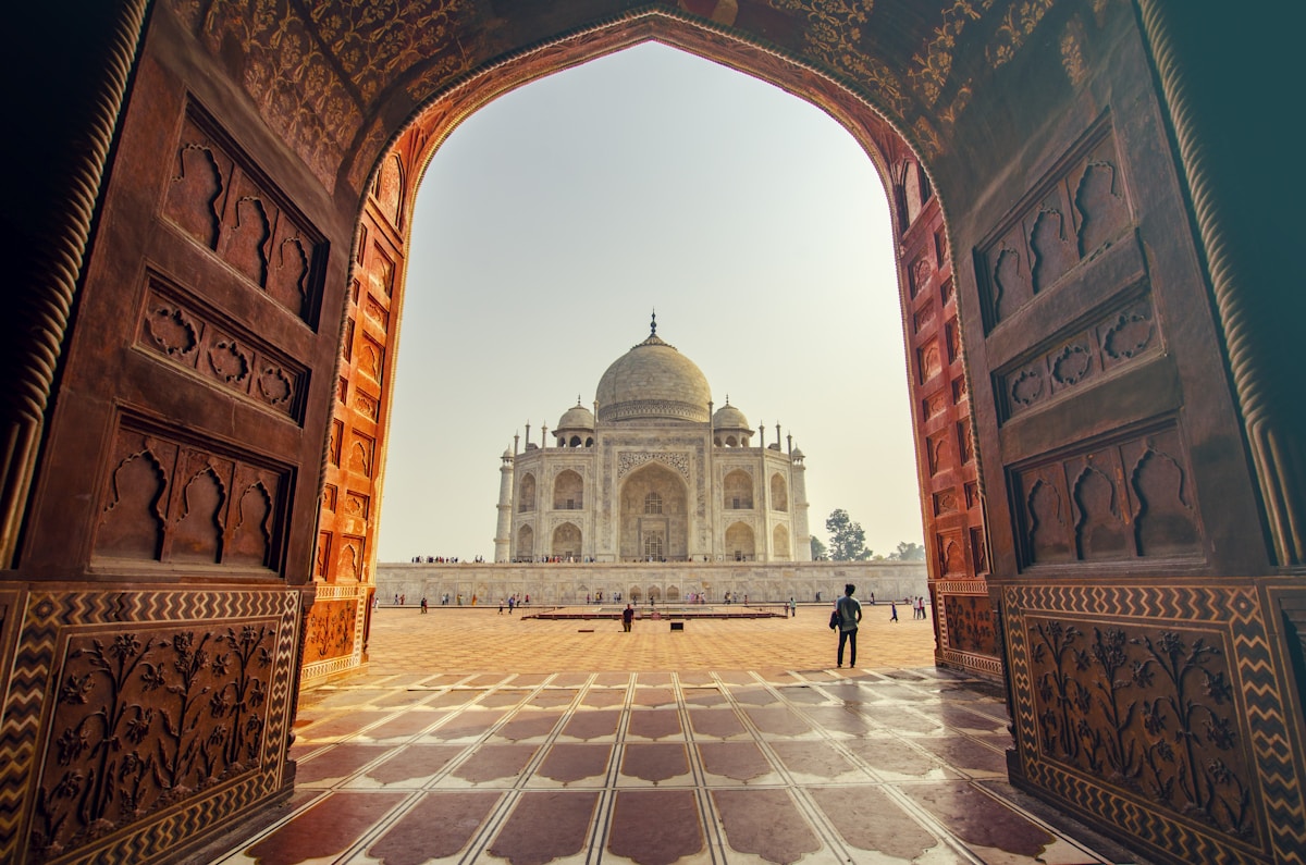 Travelers exploring India with Trevelix